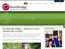 Tablet Screenshot of hurstbridgevillage.com.au